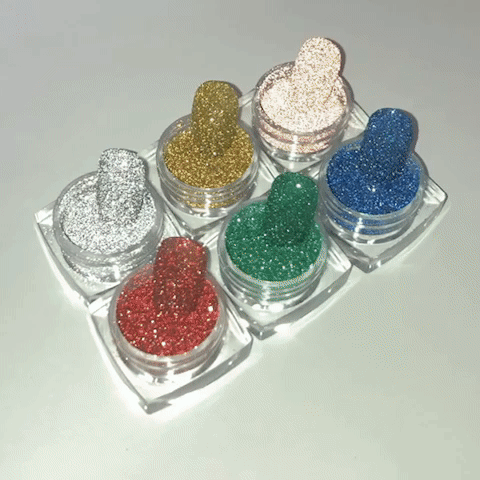 Platinum Diamond Reflective Glitter, Choose 1 of 6 Options
