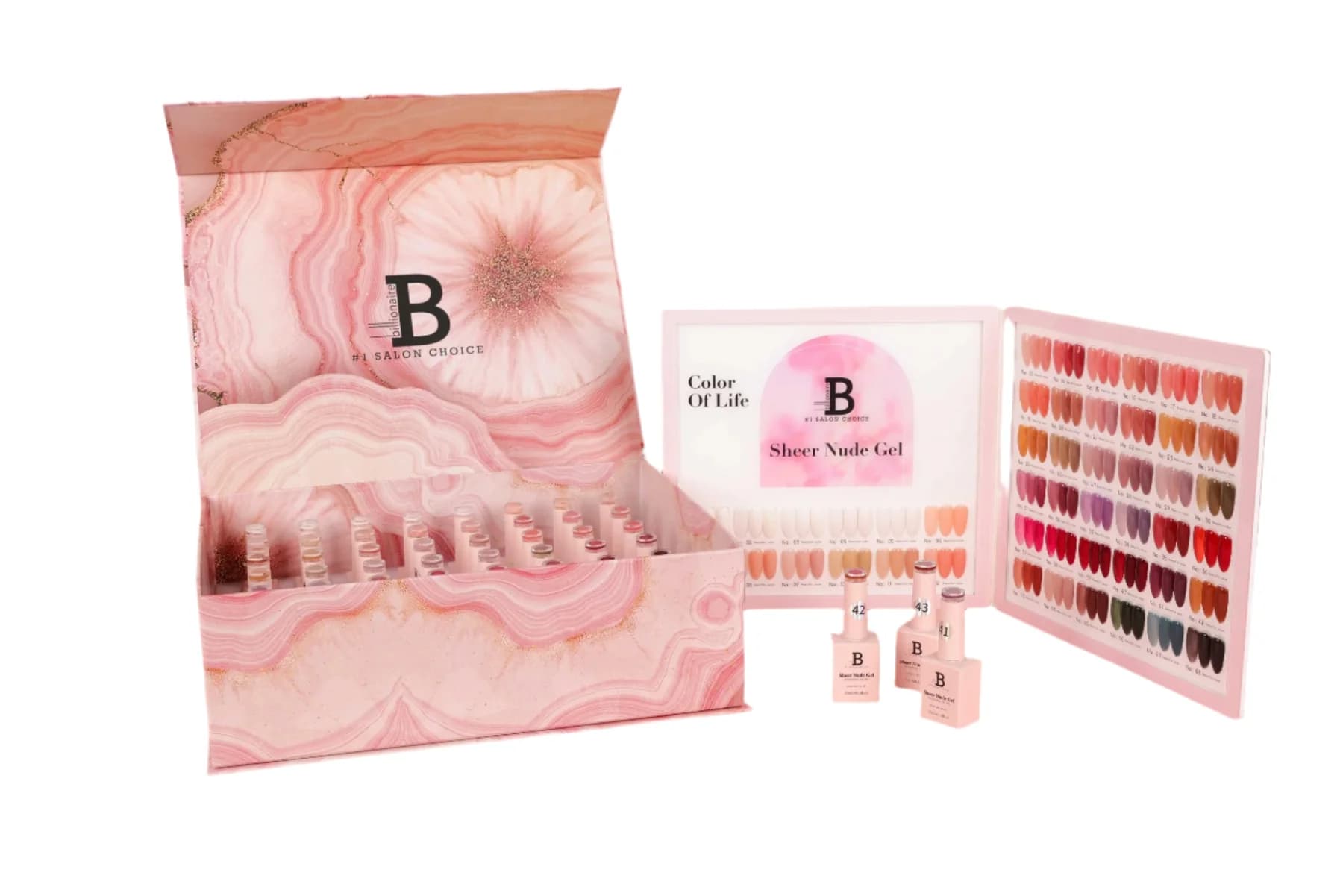 Billionaire - Sheer Nude Gel Polish 48 Colors Collection