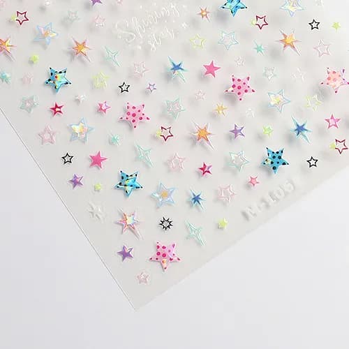 Tenser Star Sticker - M-1062 Particles