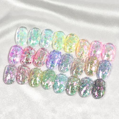 Sparkle Hexagon Glitter, Choose 1 of 24 Options (SA)