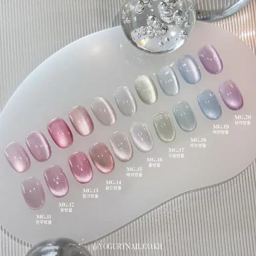 Yogurt Nail Water Drop Magnetic Gel 10 Types Choose 1 Option