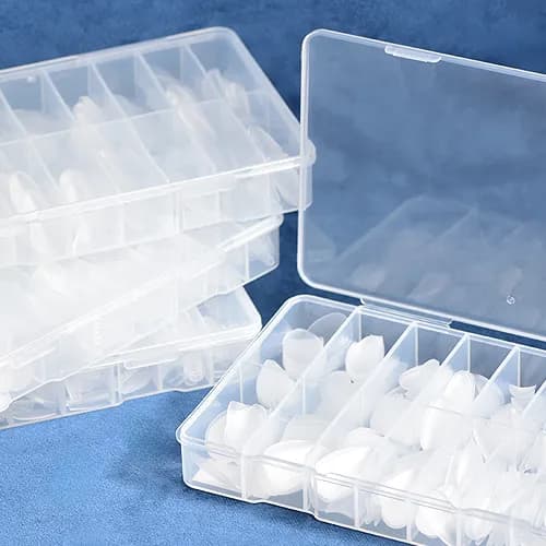 450-Piece Nail Tip Case: Long Almond, Almond, Long Coffin or Coffin