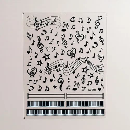 Tomony Melody Sticker - YA-801 Sound Beat