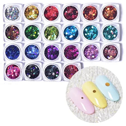 Round Glitter GROL 3.0, Choose 1 of 22 Options