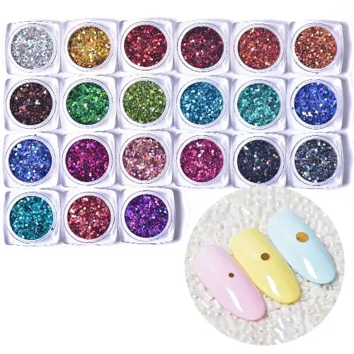 Round Glitter GROL 1.0, Choose 1 of 22 Options