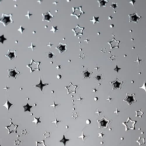 Tenser Metallic Sticker - M-552 Star
