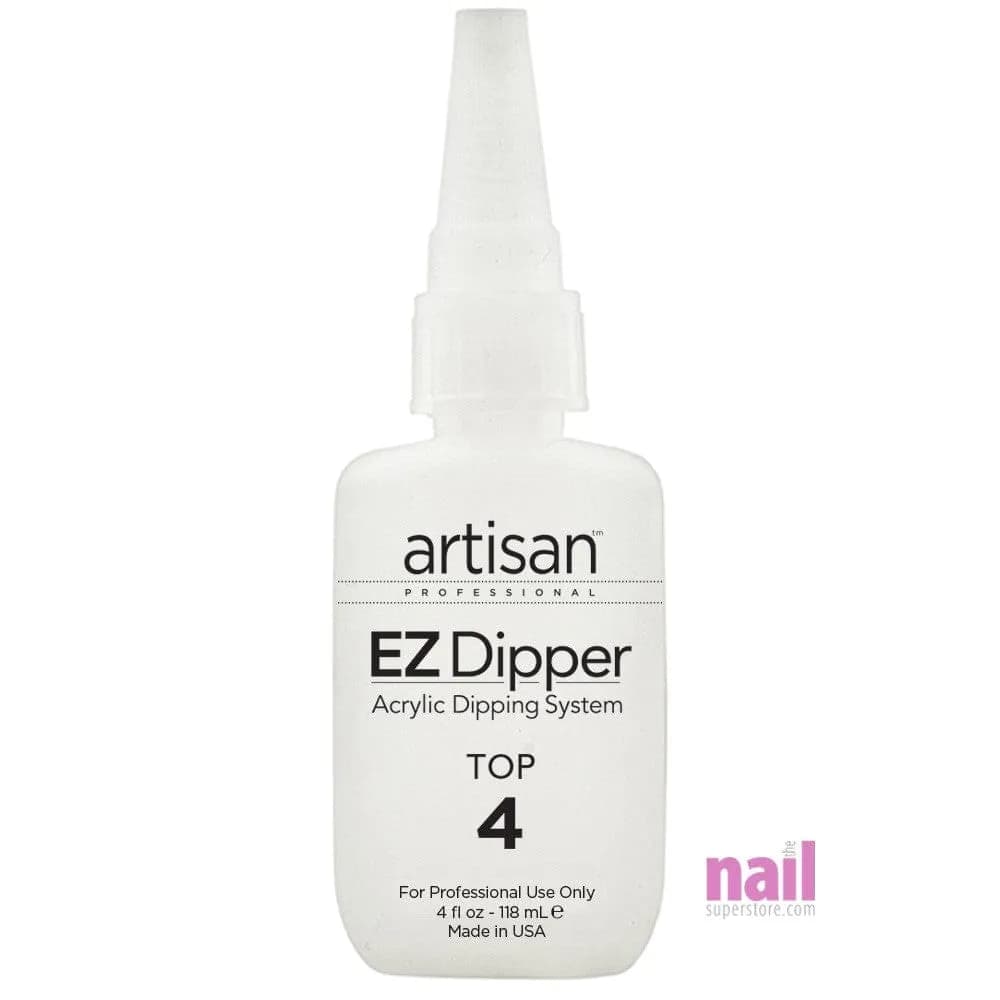 Artisan EZ Dipper Nail Top Resin – Step #4 | Bulk Size - 4 oz